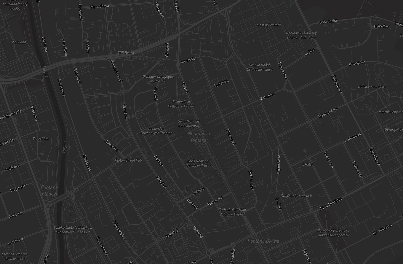 Mapa presova